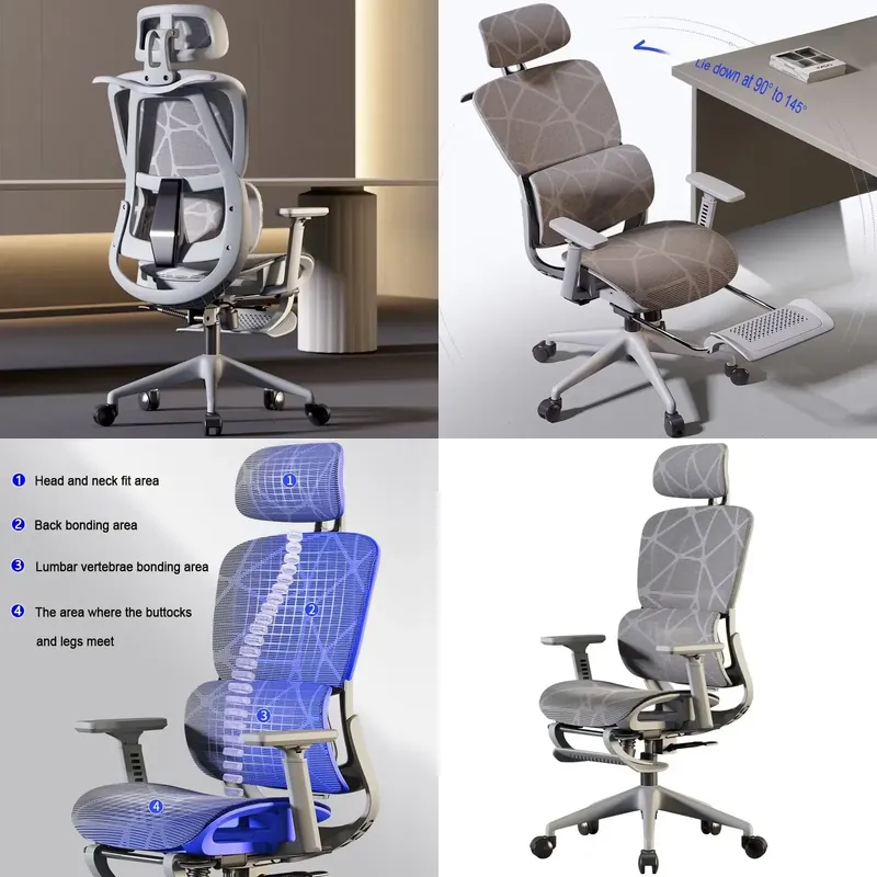 인체공학적 디자인의 게이밍 의자, 장시간 학습이나 업무 - Office Furniture 리뷰 및 가격