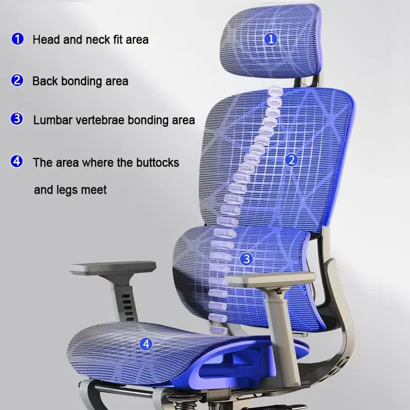 인체공학적 디자인의 게이밍 의자, 장시간 학습이나 업무 - Office Furniture 리뷰 및 가격