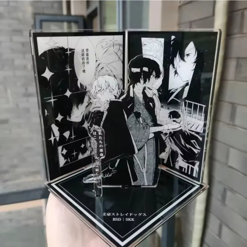애니메이션 BSD 소쿠쿠 장면 아크릴 스탠드, 다자이  - Desk Accessories 리뷰 및 가격